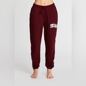 The Bar Maroon Sweatpants